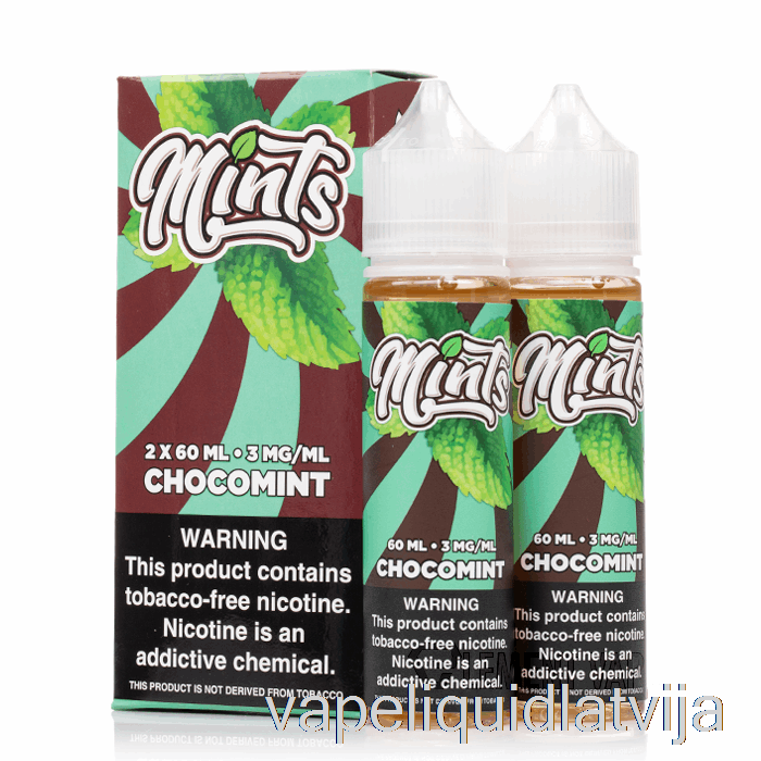 Chocomint - Mints Vape Co - 120ml 6mg Vape šķidrums